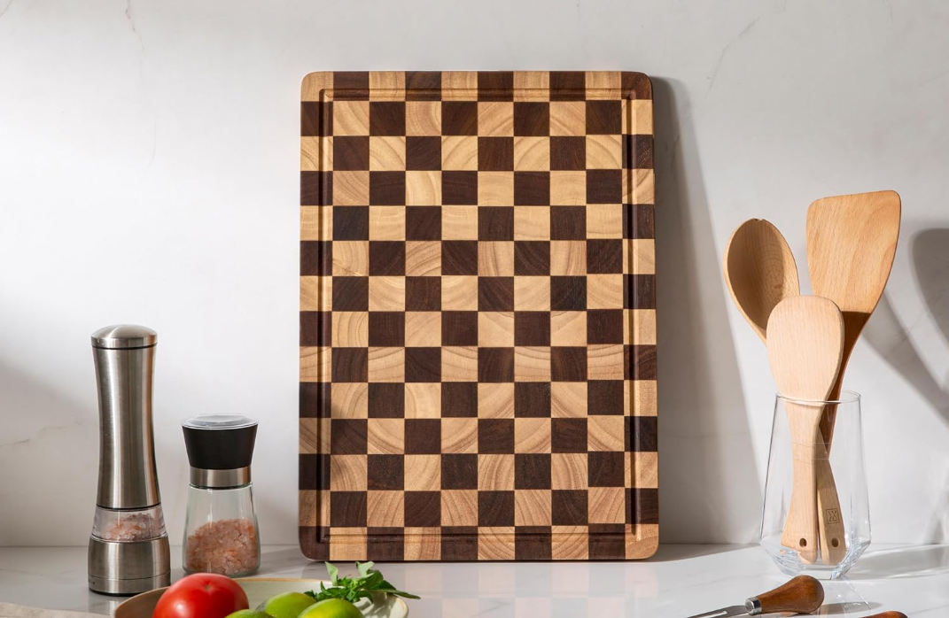 Natural wood cutting board maintenance